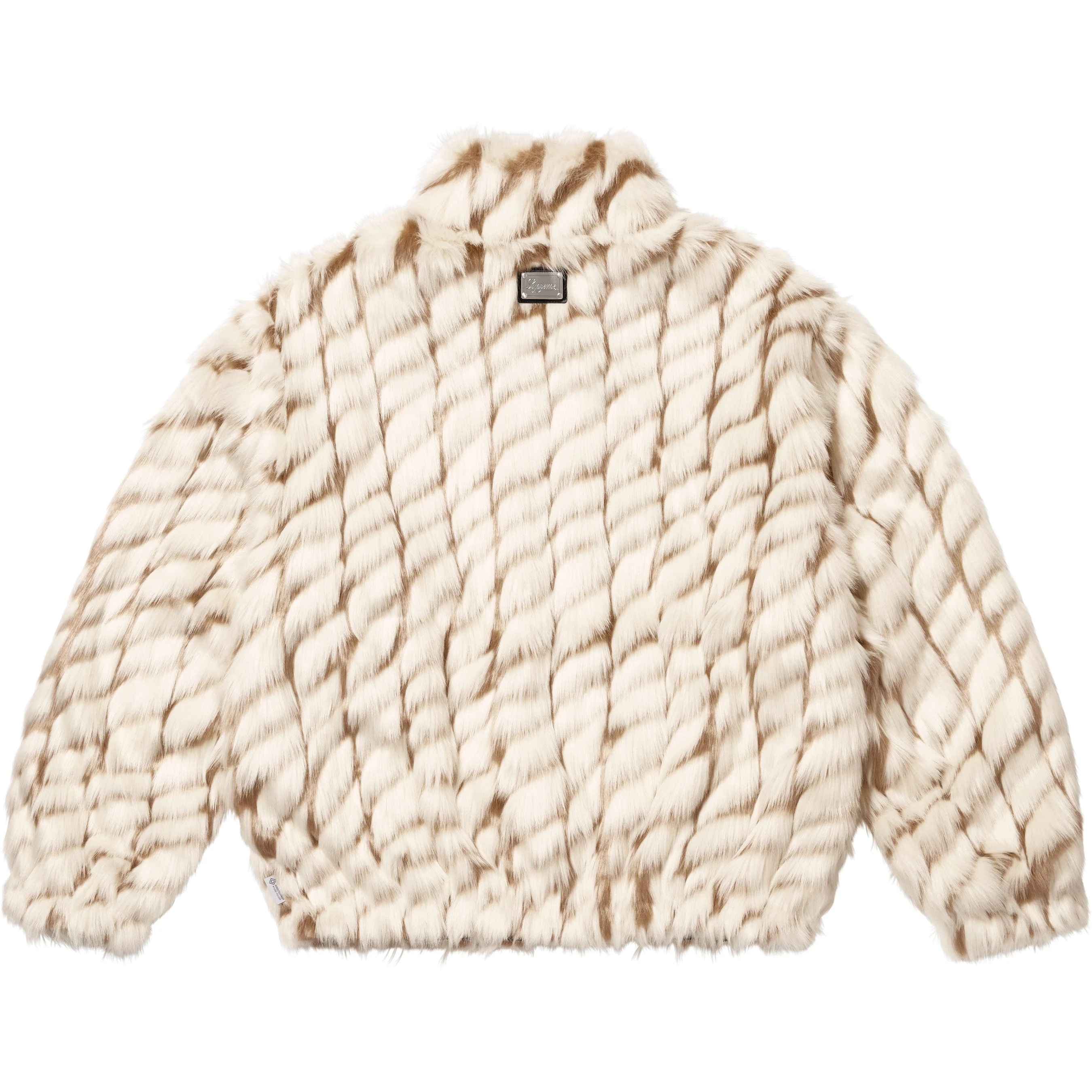 2-Tone WINDSTOPPER® Faux Fur Jacket view 12